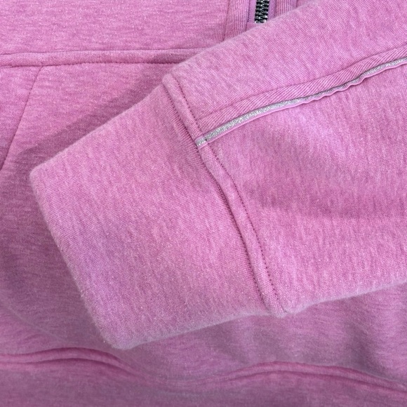 Lululemon Scuba Oversized Half Zip Hoodie *Plush Heathered Dahlia Mauve XL/XXL - Picture 6 of 8